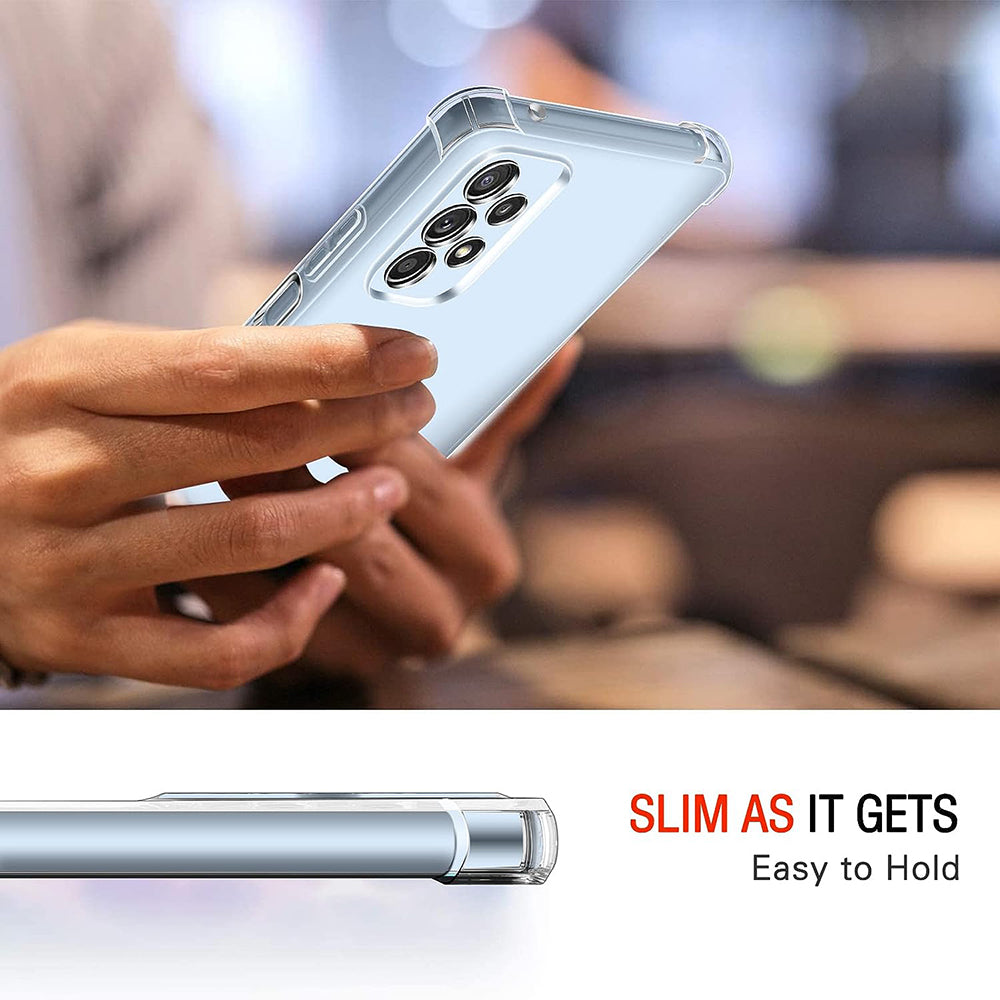 Capa para Samsung Galaxy A53 5G A536, Techsuit, Shockproof Clear, Transparente
