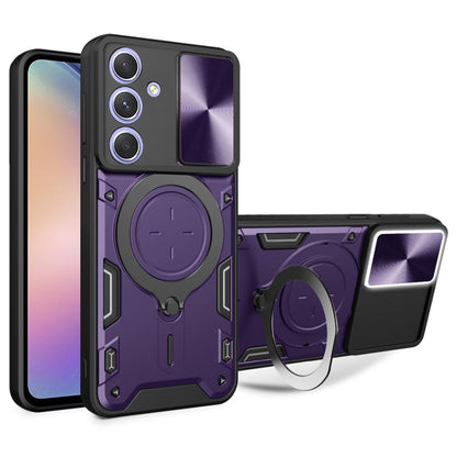 Capa para Samsung Galaxy A54 A546, Techsuit, CamGuard Pro, Roxa