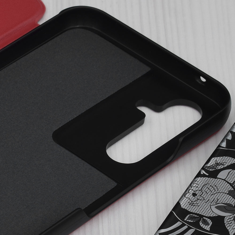 Capa para Samsung Galaxy A54 A546, Techsuit, eFold, Vermelha