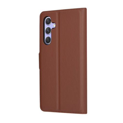 Capa para Samsung Galaxy A54 A546, Techsuit, Leather Folio, Castanha