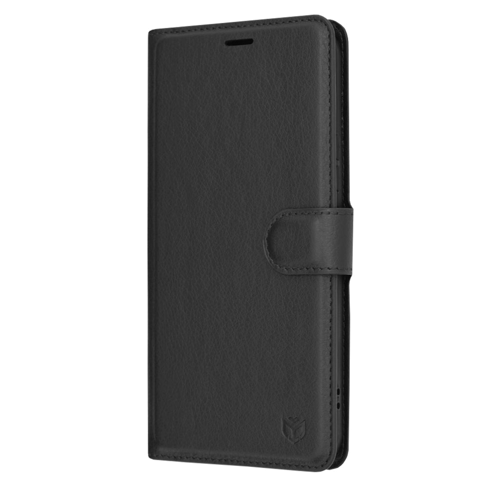 Capa para Samsung Galaxy A54 A546, Techsuit, Leather Folio, Preta