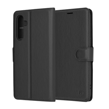 Capa para Samsung Galaxy A54 A546, Techsuit, Leather Folio, Preta