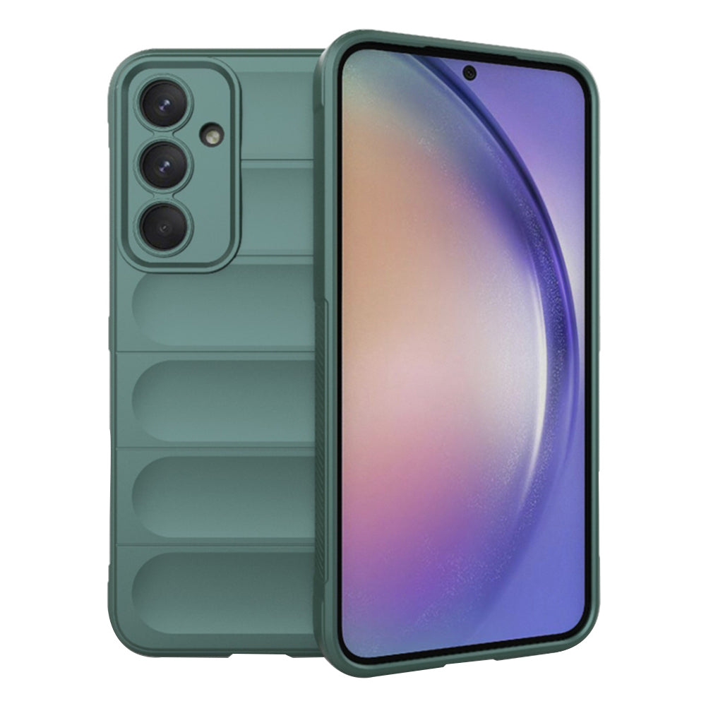 Capa para Samsung Galaxy A54 A546, Techsuit, Magic Shield, Verde