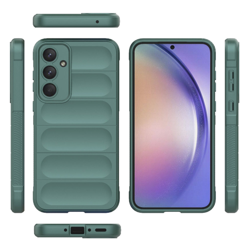 Capa para Samsung Galaxy A54 A546, Techsuit, Magic Shield, Verde