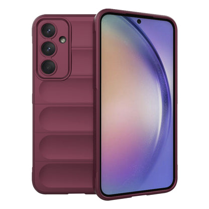 Capa para Samsung Galaxy A54 A546, Techsuit, Magic Shield, Vinho