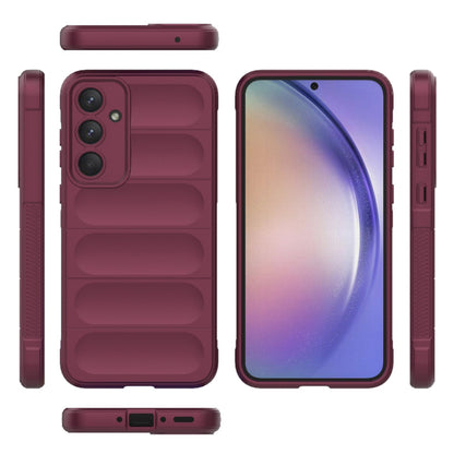 Capa para Samsung Galaxy A54 A546, Techsuit, Magic Shield, Vinho