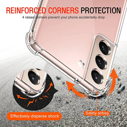 Capa para Samsung Galaxy A54 A546, Techsuit, Shockproof Clear, Transparente