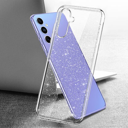 Capa para Samsung Galaxy A54 A546, Techsuit, SparkleSkin, Transparente