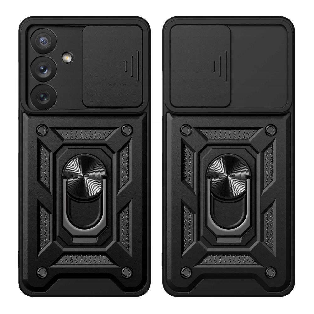 Case for Samsung Galaxy A55 5G A556, Techsuit, CamShield, Black