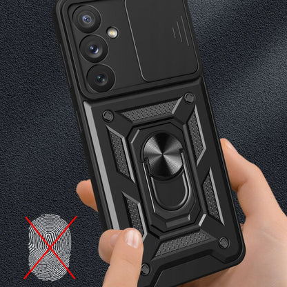 Case for Samsung Galaxy A55 5G A556, Techsuit, CamShield, Black
