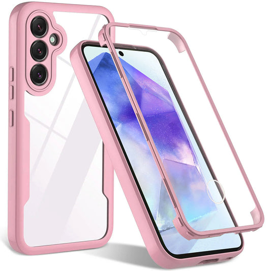 Capa para Samsung Galaxy A55 5G A556, Techsuit, ColorVerse 360, Rosa