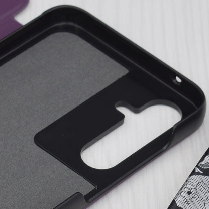 Capa para Samsung Galaxy A55 5G A556, Techsuit, eFold, Roxo