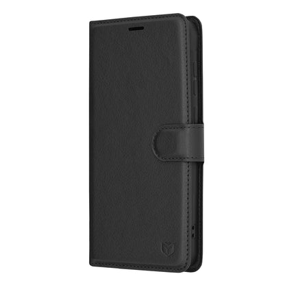 Capa para Samsung Galaxy A55 5G A556, Techsuit, Leather Folio, Preta