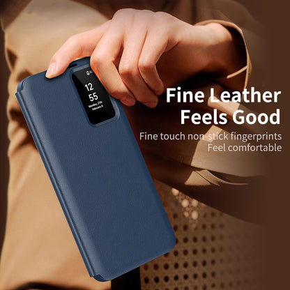 Capa para Samsung Galaxy A55 5G A556, Techsuit, SmartView, Azul