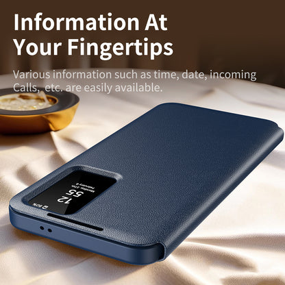 Capa para Samsung Galaxy A55 5G A556, Techsuit, SmartView, Azul