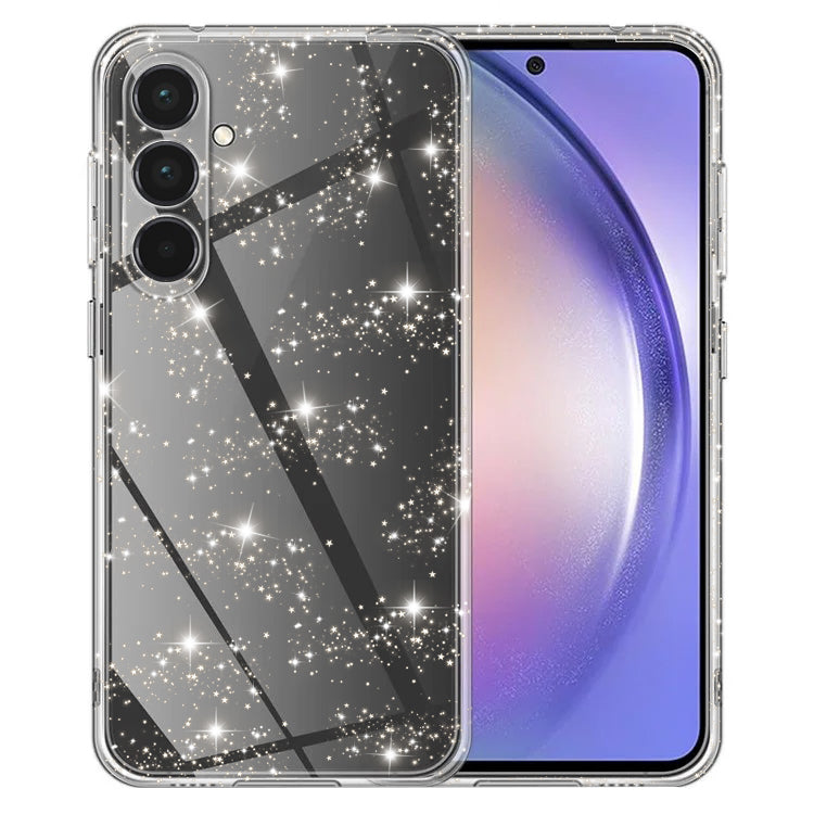 Capa para Samsung Galaxy A55 5G A556, Techsuit, SparkleSkin, Transparente