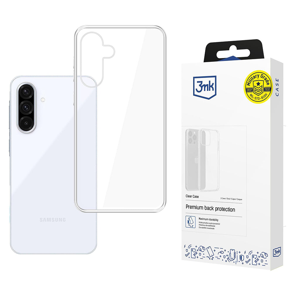 Capa para Samsung Galaxy A56 A566 / A36 A366, 3MK, Clear, Transparente