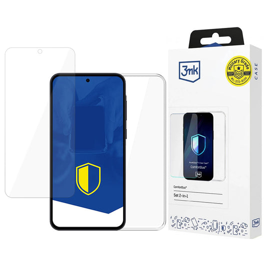 Capa para Samsung Galaxy A56 A566 / A36 A366, 3MK, ComfortDuo, Transparente