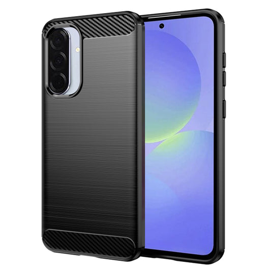 Capa para Samsung Galaxy A56 A566 / A36 A366, Techsuit, Carbono, Preta