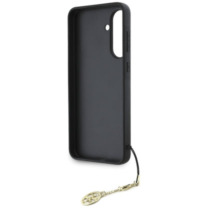 Capa para Samsung Galaxy A56 A566, Guess, 4G Charm, Castanho