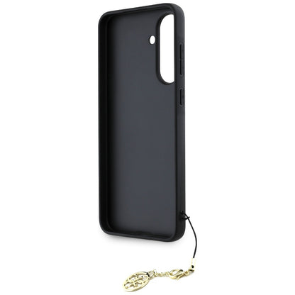 Case for Samsung Galaxy A56 A566, Guess, 4G Charm, Black