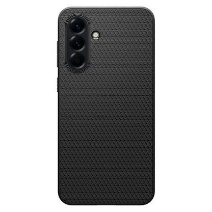 Capa para Samsung Galaxy A56 A566, Spigen, Liquid Air, Preta Fosca ACS09291