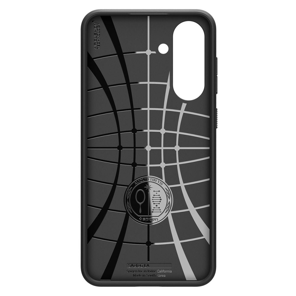 Capa para Samsung Galaxy A56 A566, Spigen, Liquid Air, Preta Fosca ACS09291