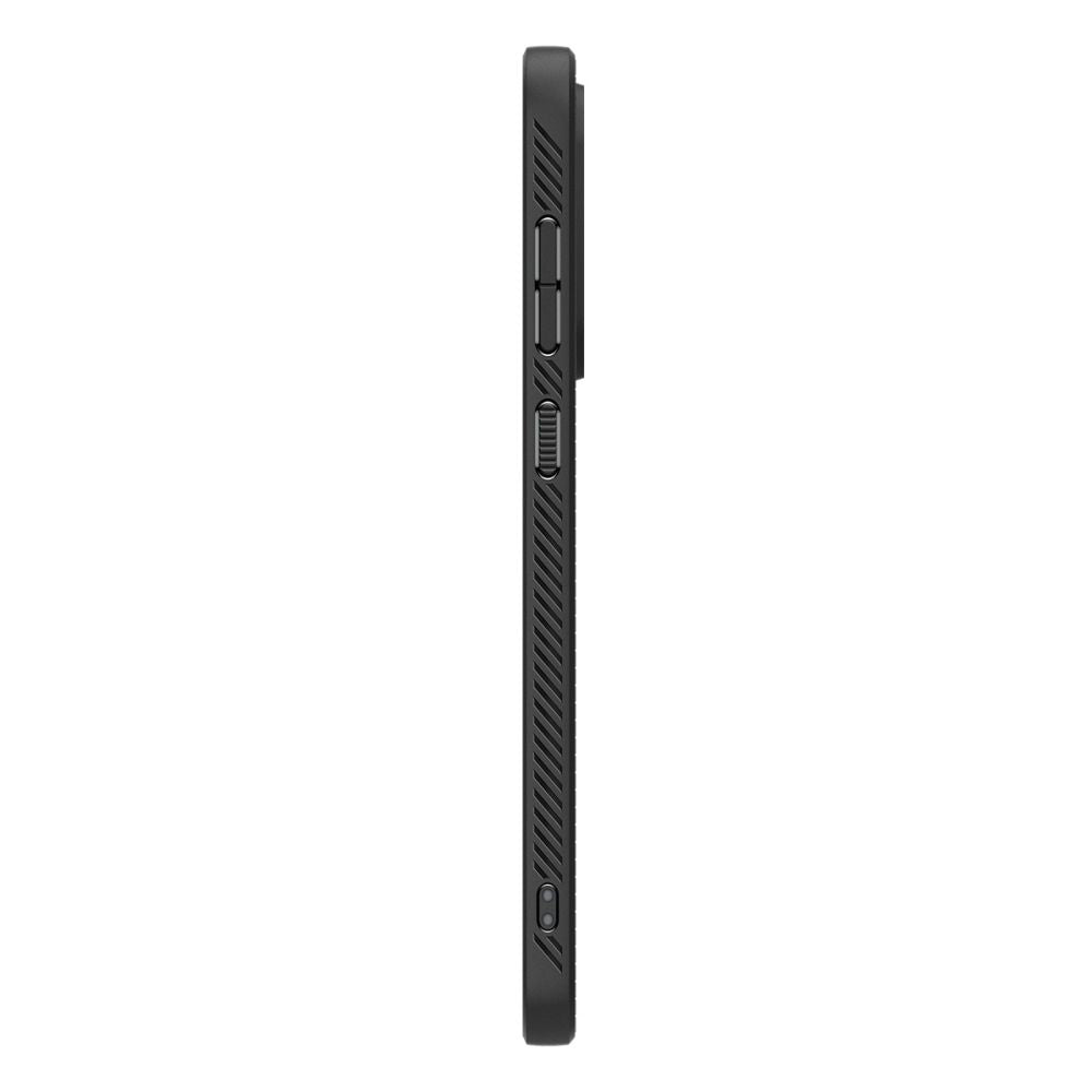 Capa para Samsung Galaxy A56 A566, Spigen, Liquid Air, Preta Fosca ACS09291