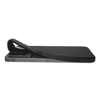 Capa para Samsung Galaxy A56 A566, Spigen, Liquid Air, Preta Fosca ACS09291