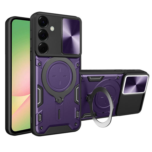 Capa para Samsung Galaxy A56 A566, Techsuit, CamGuard Pro, Roxo