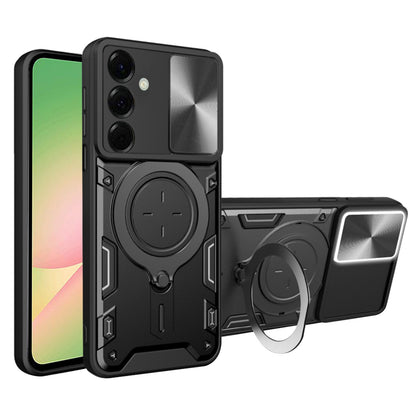 Case for Samsung Galaxy A56 A566, Techsuit, CamGuard Pro, Black