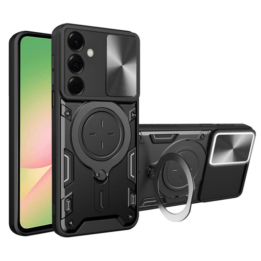 Capa para Samsung Galaxy A56 A566, Techsuit, CamGuard Pro, Preta