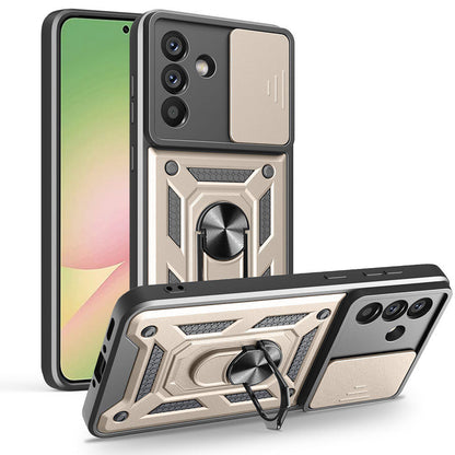 Capa para Samsung Galaxy A56 A566, Techsuit, CamShield, Dourada