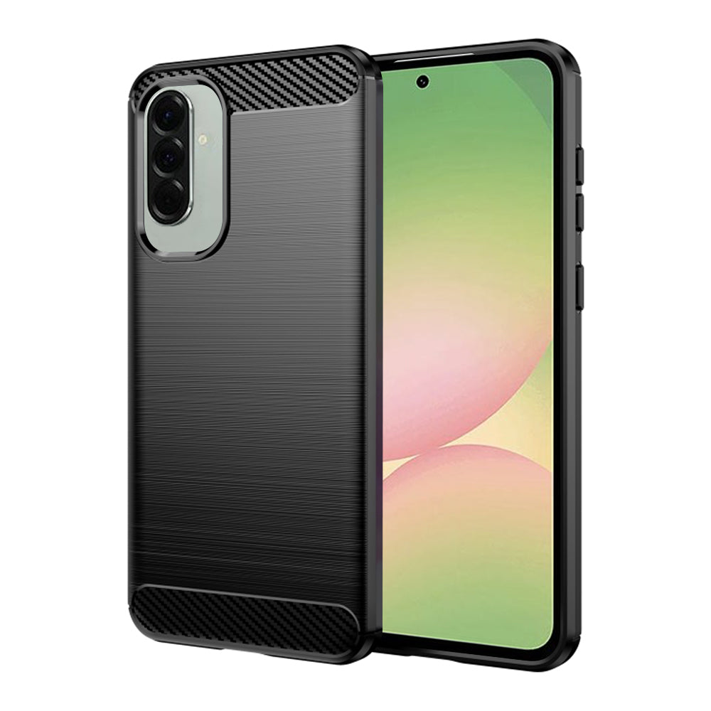 Capa para Samsung Galaxy A56 A566, Techsuit, Carbono, Preta