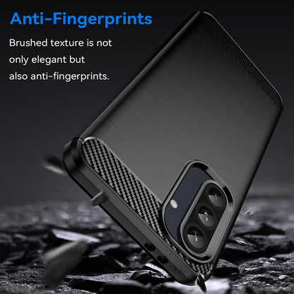 Capa para Samsung Galaxy A56 A566, Techsuit, Carbono, Preta