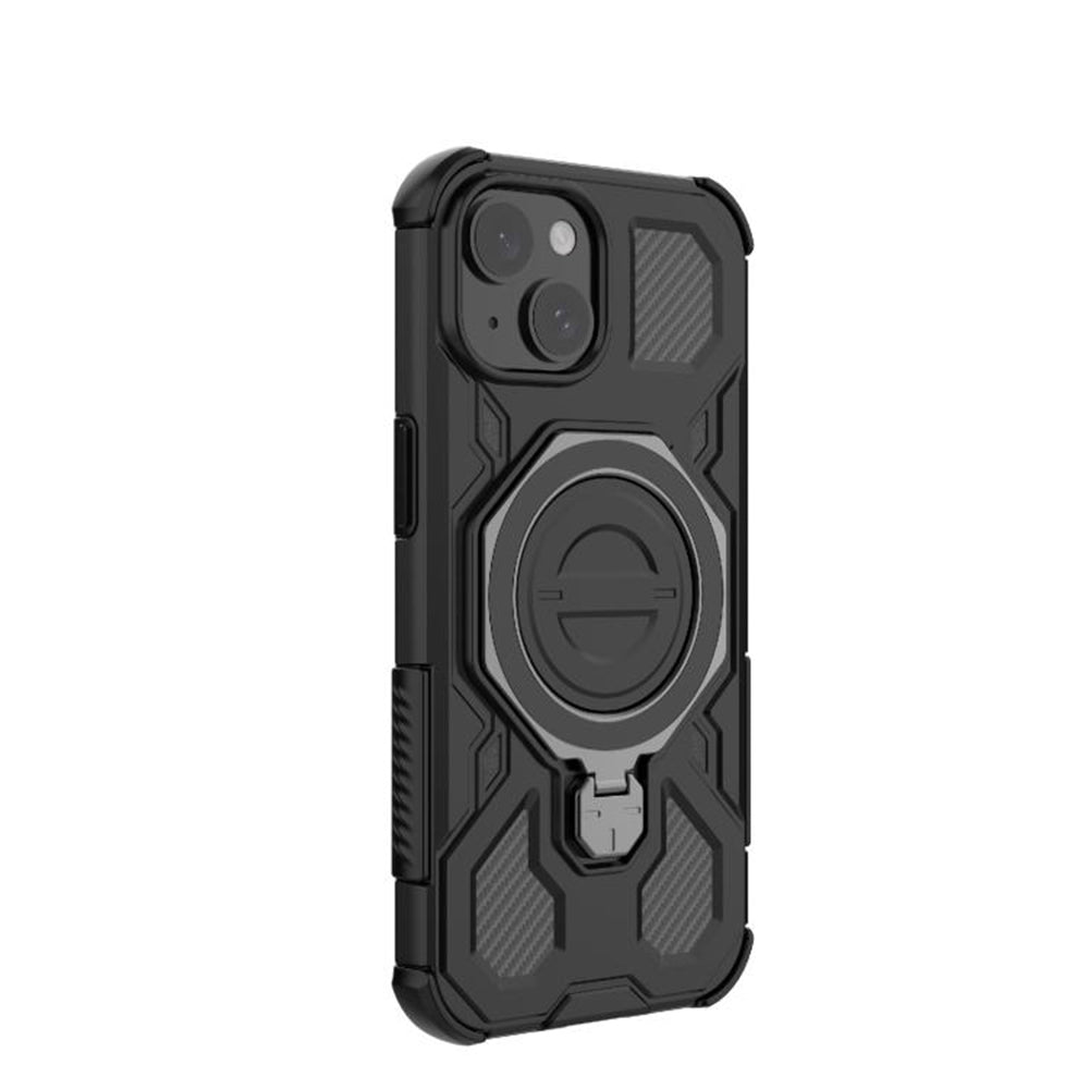Capa para Samsung Galaxy A56 A566, Techsuit, Carbon Shield Pro, Preta