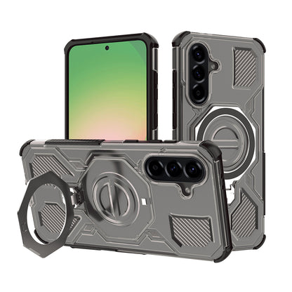 Capa para Samsung Galaxy A56 A566, Techsuit, Carbon Shield Pro, Preto Claro