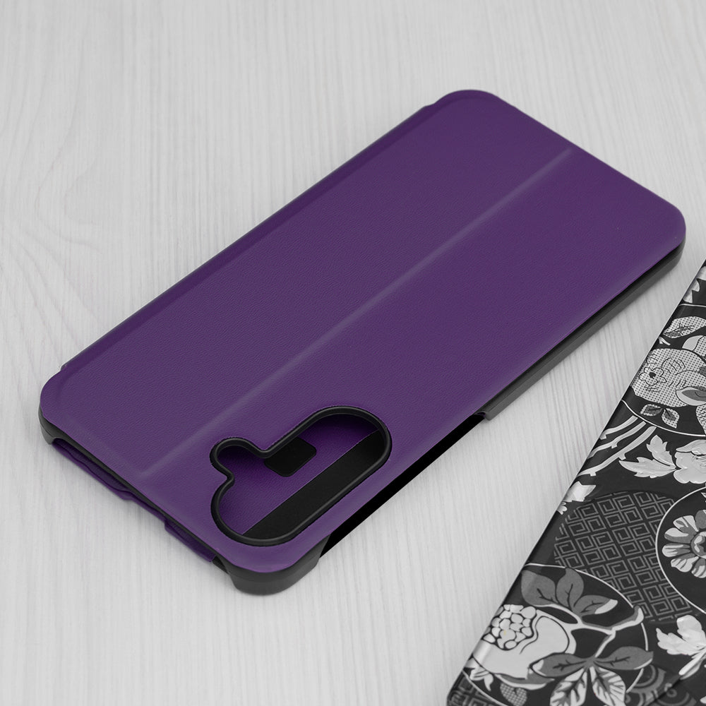 Capa para Samsung Galaxy A56 A566, Techsuit, eFold, Roxo