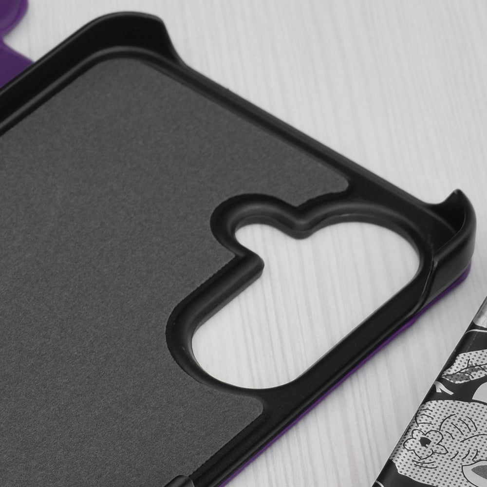 Capa para Samsung Galaxy A56 A566, Techsuit, eFold, Roxo