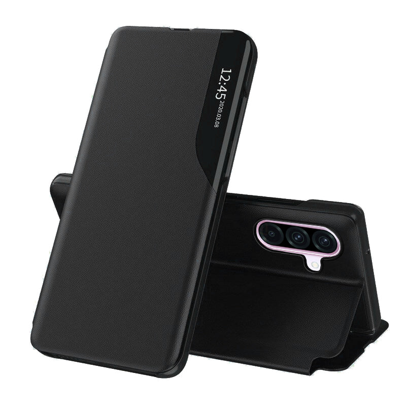 Capa para Samsung Galaxy A56 A566, Techsuit, eFold, Preta
