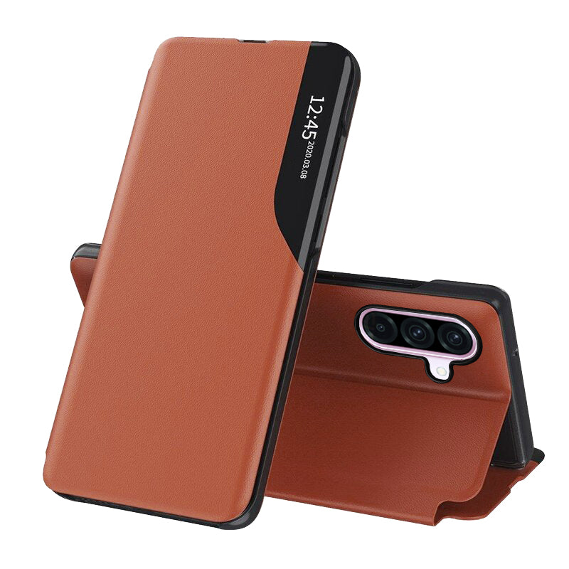 Capa para Samsung Galaxy A56 A566, Techsuit, eFold, Laranja