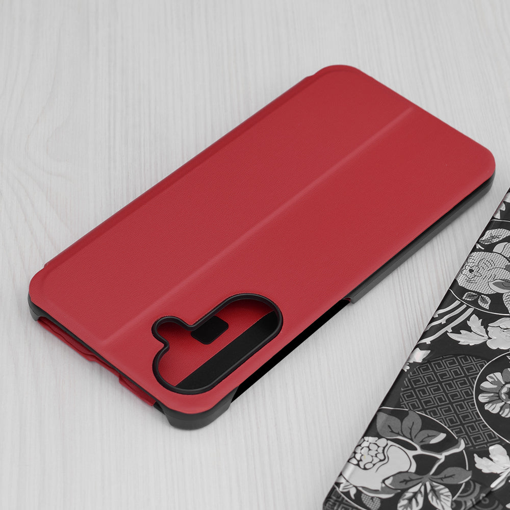 Capa para Samsung Galaxy A56 A566, Techsuit, eFold, Vermelha