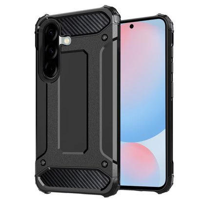 Capa para Samsung Galaxy A56 A566, Techsuit, Hybrid Armor, Preta