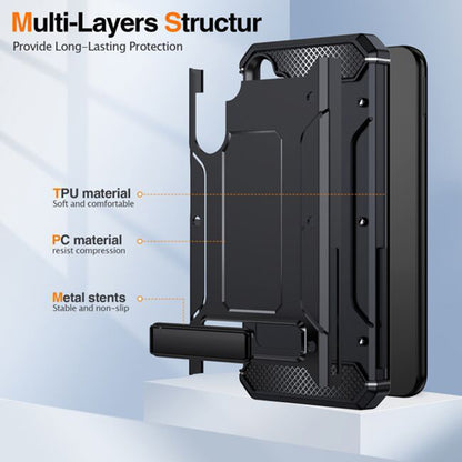 Capa para Samsung Galaxy A56 A566, Techsuit, Hybrid Armor, Preta