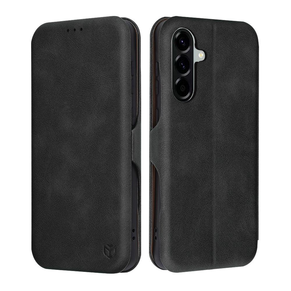 Capa para Samsung Galaxy A56 A566, Techsuit, Safe Wallet Plus, Preta