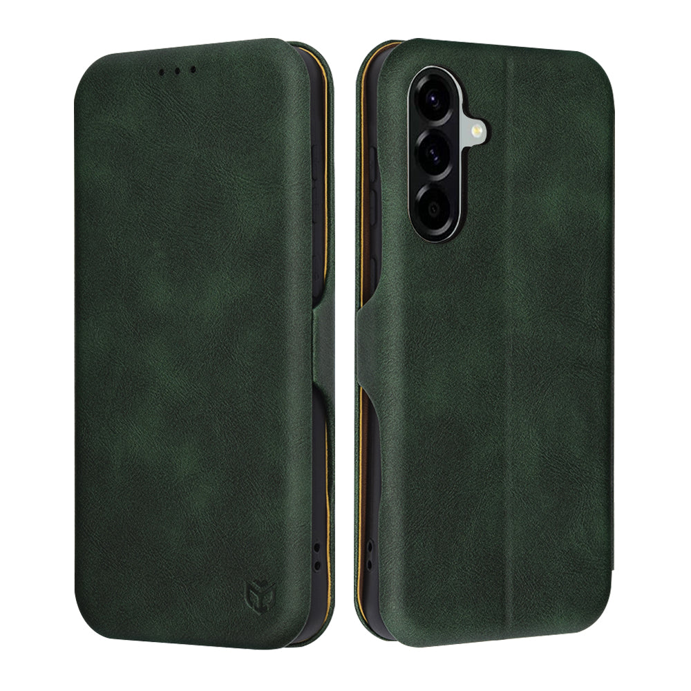 Capa para Samsung Galaxy A56 A566, Techsuit, Safe Wallet Plus, Verde
