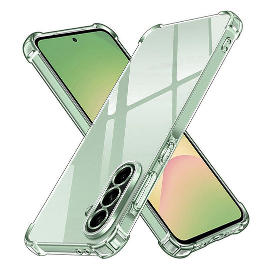 Capa para Samsung Galaxy A56 A566, Techsuit, Transparente Amortecedora