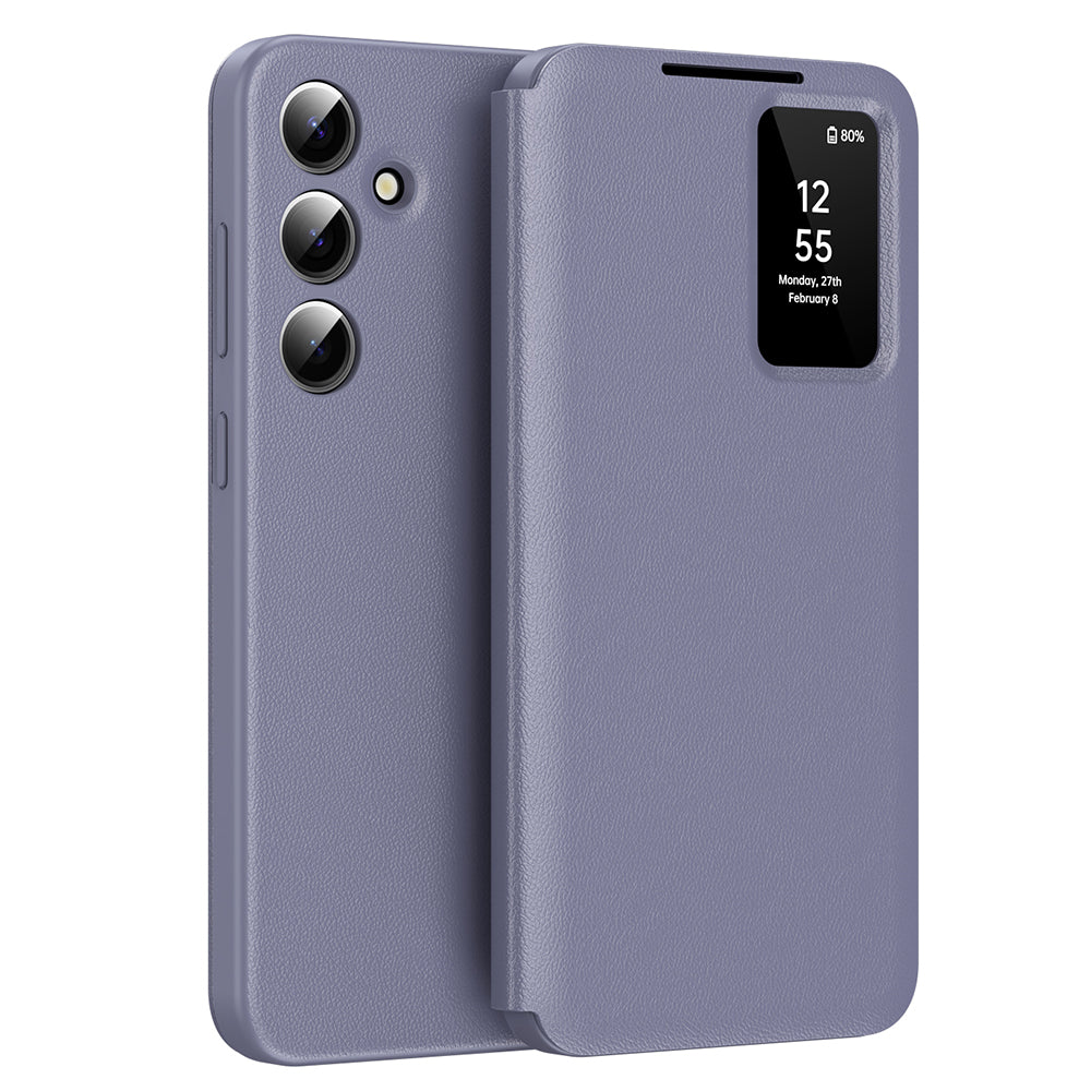 Capa para Samsung Galaxy A56 A566, Techsuit, SmartView, Roxo