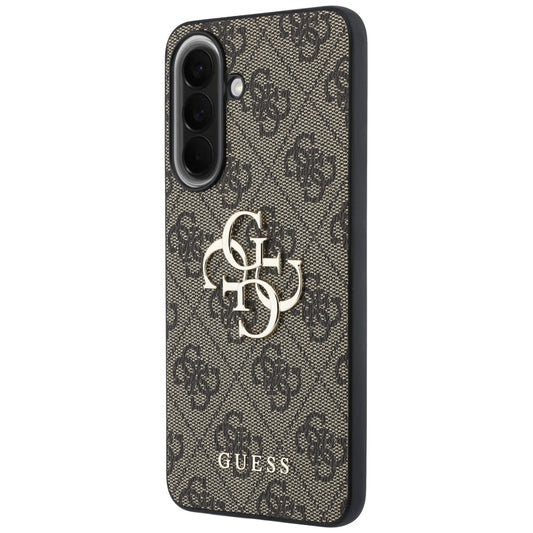 Capa para Samsung Galaxy A57 5G, Guess, 4G Big Logo, Castanha