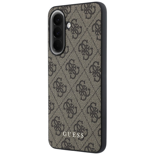 Capa para Samsung Galaxy A57 5G, Guess, 4G Classic Logo Charm, Castanha